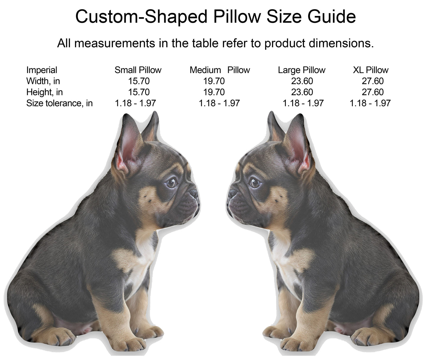 French Bulldog Custom Shaped Pillow, Dog Lover Gift, Animal Shaped Cushion, Cute Pet Pillow, Unique Room Decor, Custom Pet Portrait Pillow