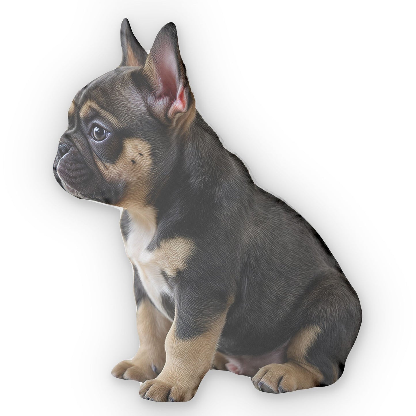 French Bulldog Custom Shaped Pillow, Dog Lover Gift, Animal Shaped Cushion, Cute Pet Pillow, Unique Room Decor, Custom Pet Portrait Pillow