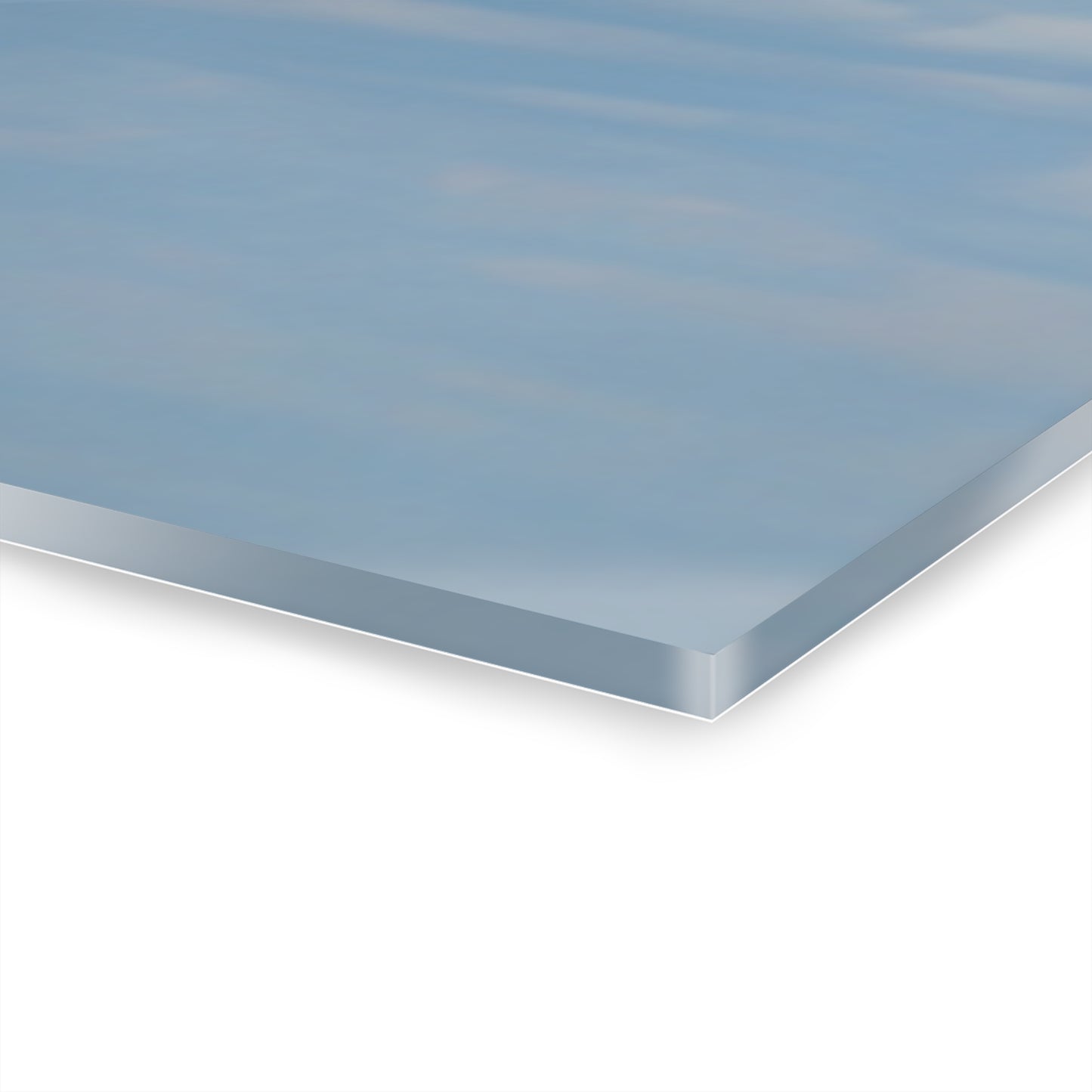 Wall Art, World War II F4U Corsair Chasing Down a British Supermarine Spitfire Fighter, Set of three Triptych Acrylic Prints, Home Decor