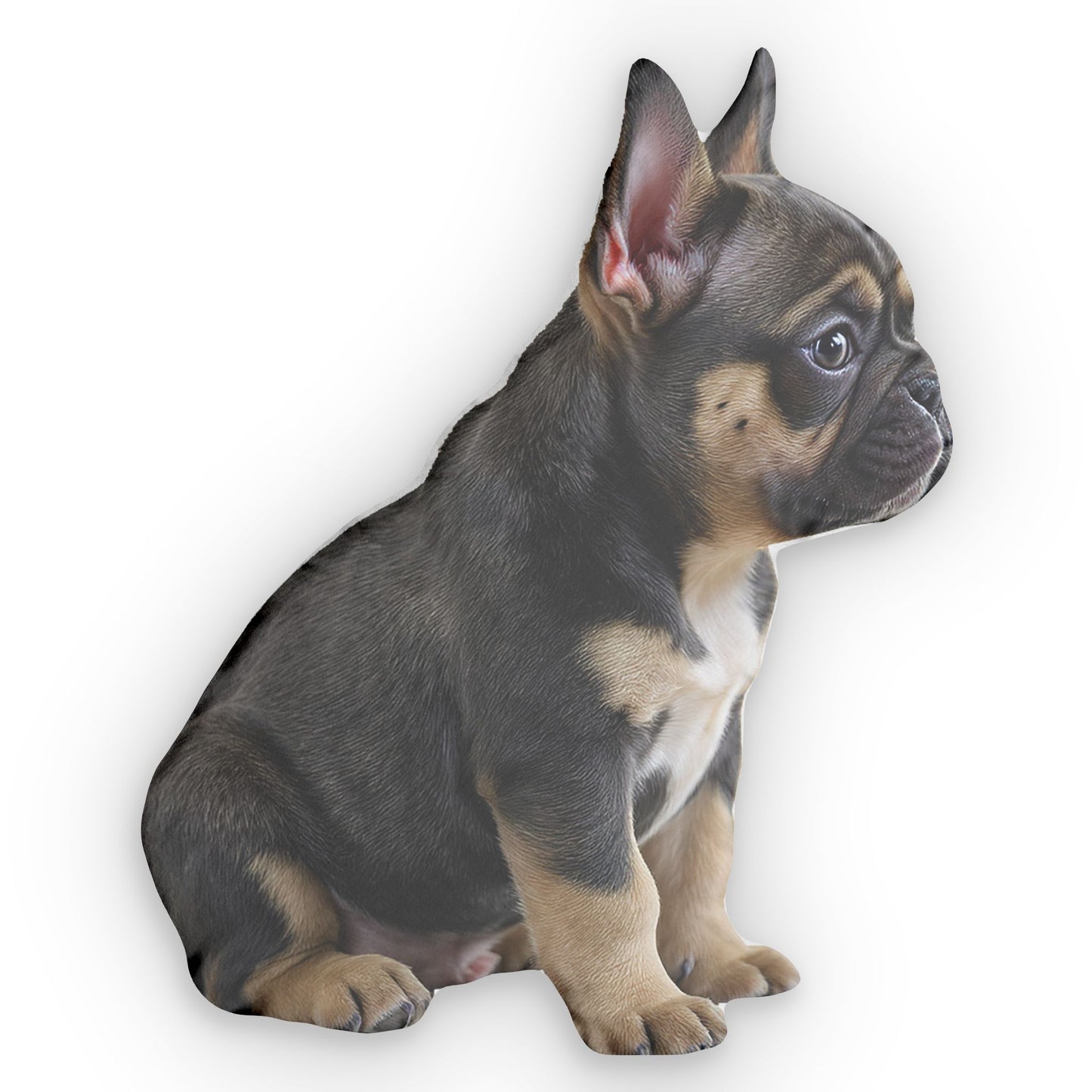 French Bulldog Custom Shaped Pillow, Dog Lover Gift, Animal Shaped Cushion, Cute Pet Pillow, Unique Room Decor, Custom Pet Portrait Pillow